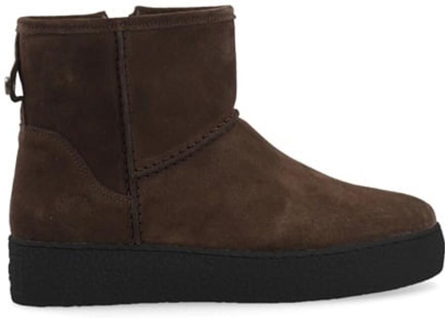 Ca'Shott Women's Cascamilla Boot W. Inside Zip Warm Lining Winterschoenen bruin zwart