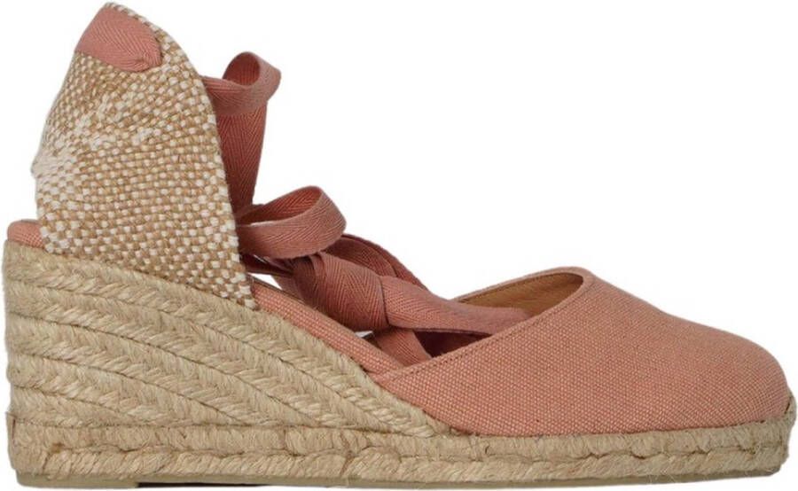 Castañer Castaner Hakken Roze Castaner Carina Sleehakken Roze Carina 6 002 Rosa Empolva