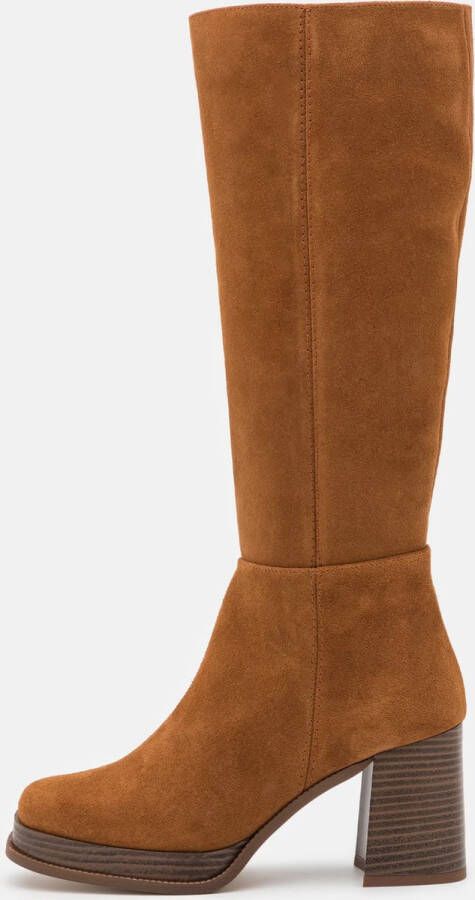 CASUAL Plateausandalen van leer - Foto 5