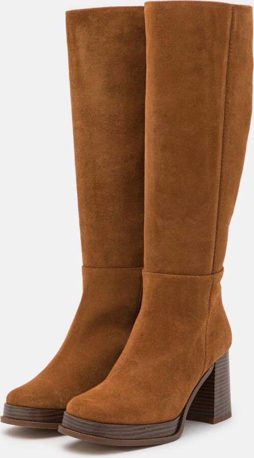 CASUAL Plateausandalen van leer