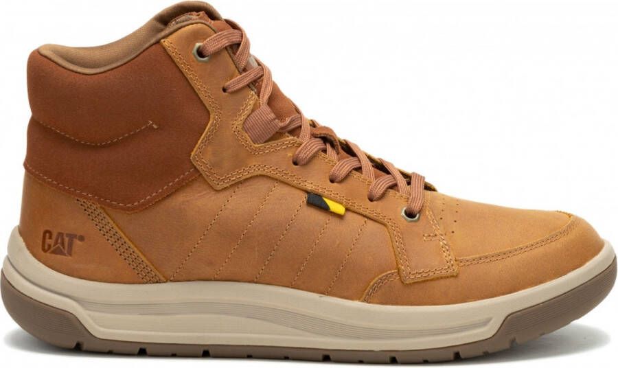 CAT Lifestyle Apa Cush Mid Algorithm FW Casual Shoes Beige