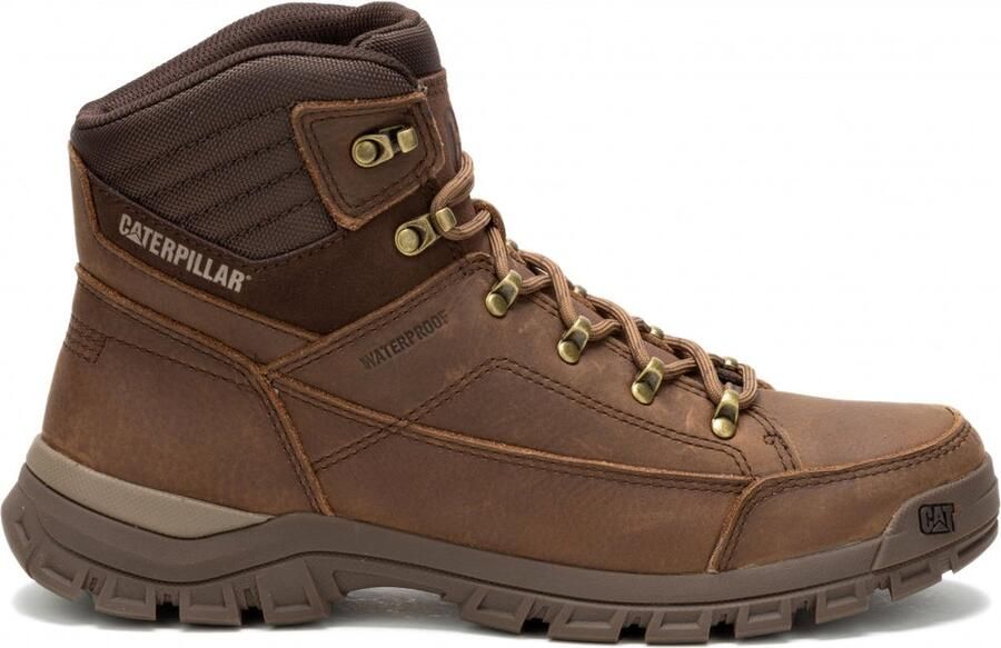 CAT Lifestyle Threshold Hiker WP Mushroom FW Casual Shoes Maat Bruin