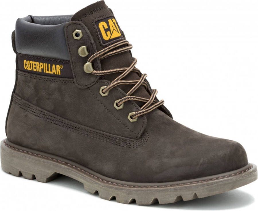 CAT Lifestyle Colorado 2.0 Dark Brown FW Sneakers Bruin