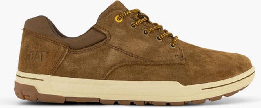 Caterpillar suède sneakers bruin