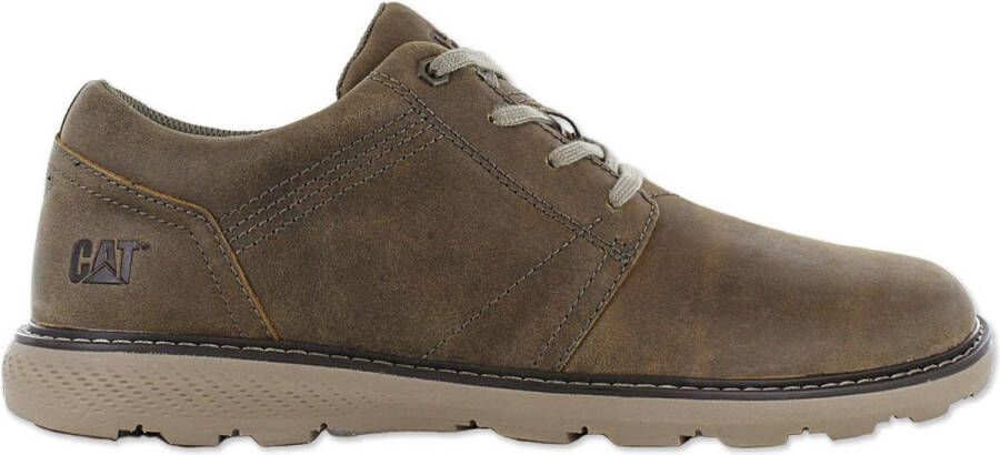 Caterpillar CAT Oly 2.0 Heren Veterschoenen Schoenen Leer Bruin P725212