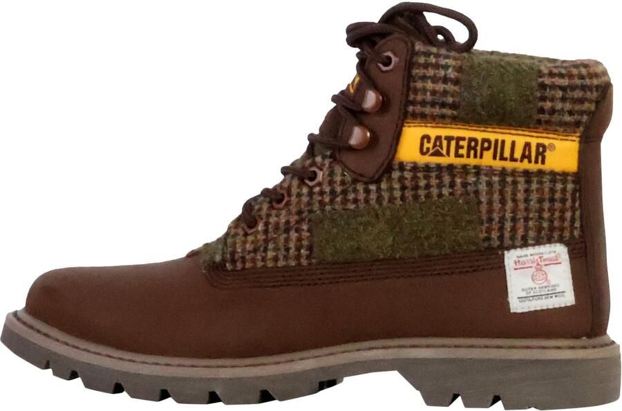 Caterpillar CAT Colorado 2.0 Harris Tweed Boots Laarzen Leer Bruin P111325