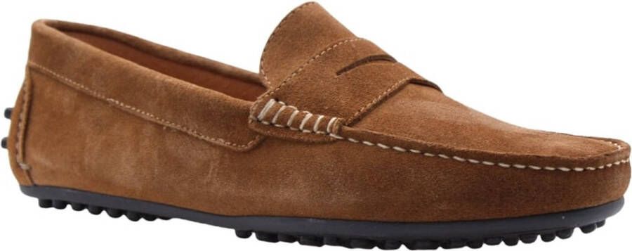 Ctwlk. Klassieke Comfortabele Loafers voor Moderne Brown