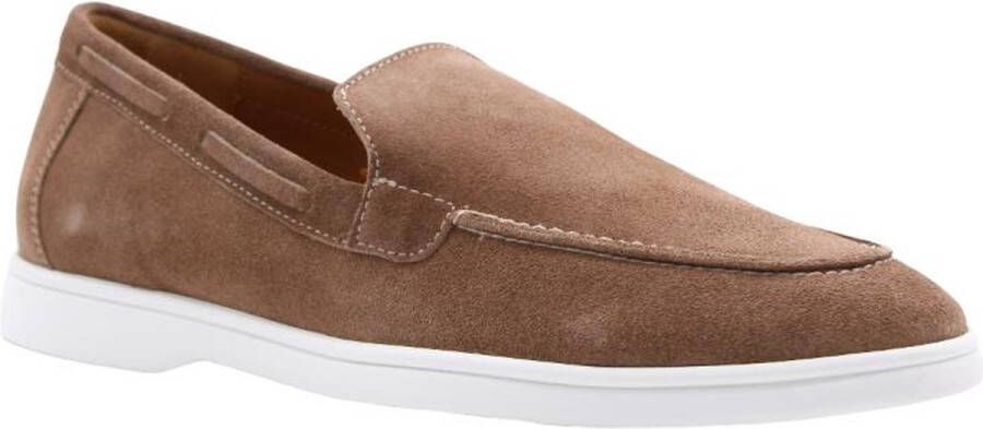 Ctwlk. Klassieke Comfortabele Loafers voor Moderne Man Brown Heren