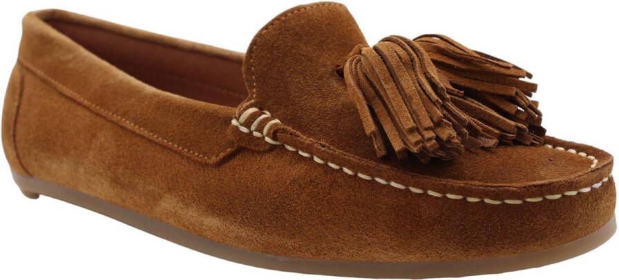 Ctwlk. Klassieke Comfortabele Loafers voor Moderne Man Brown Heren