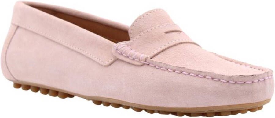 Ctwlk. Stijlvolle Sailor Flats met Broche Detail Pink Dames
