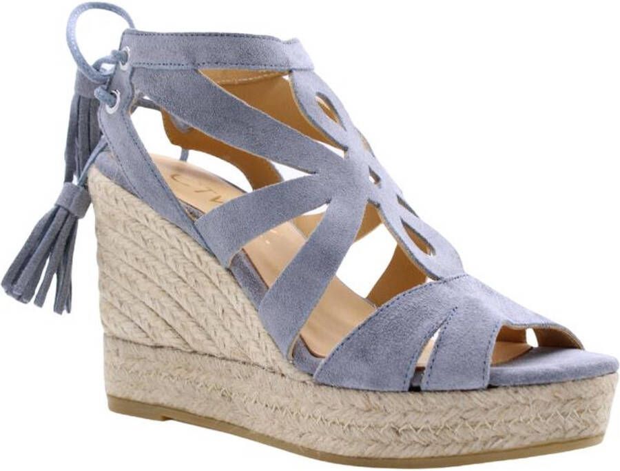 Ctwlk. Echarpe Wedges Blue Dames