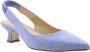 Ctwlk. Cannes Slingback Schoenen Blue Dames - Thumbnail 3