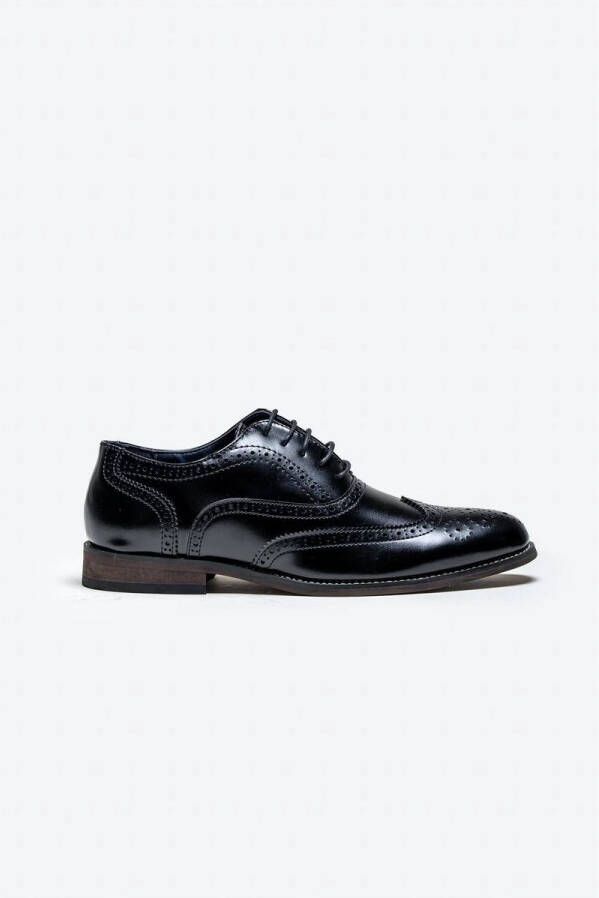 Cavani Clark Schoenen Black Wingtip Brogue