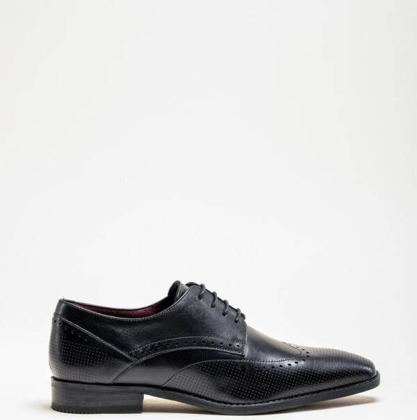 Cavani Lisbon Schoenen Black Wingtip Brogue