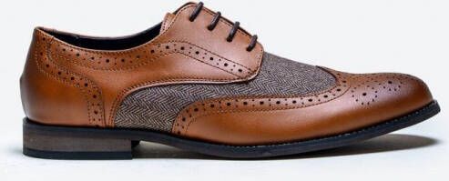 Cavani Oliver Tweed Schoenen Brown