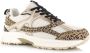 S C Sneakers Yano gold leopard Mesh Dames - Thumbnail 3