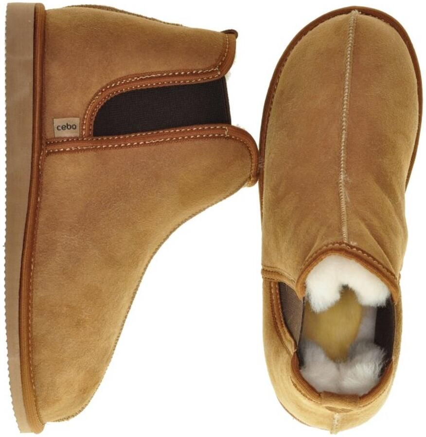 Cebo Amsterdam Pantoffel Schaapwol