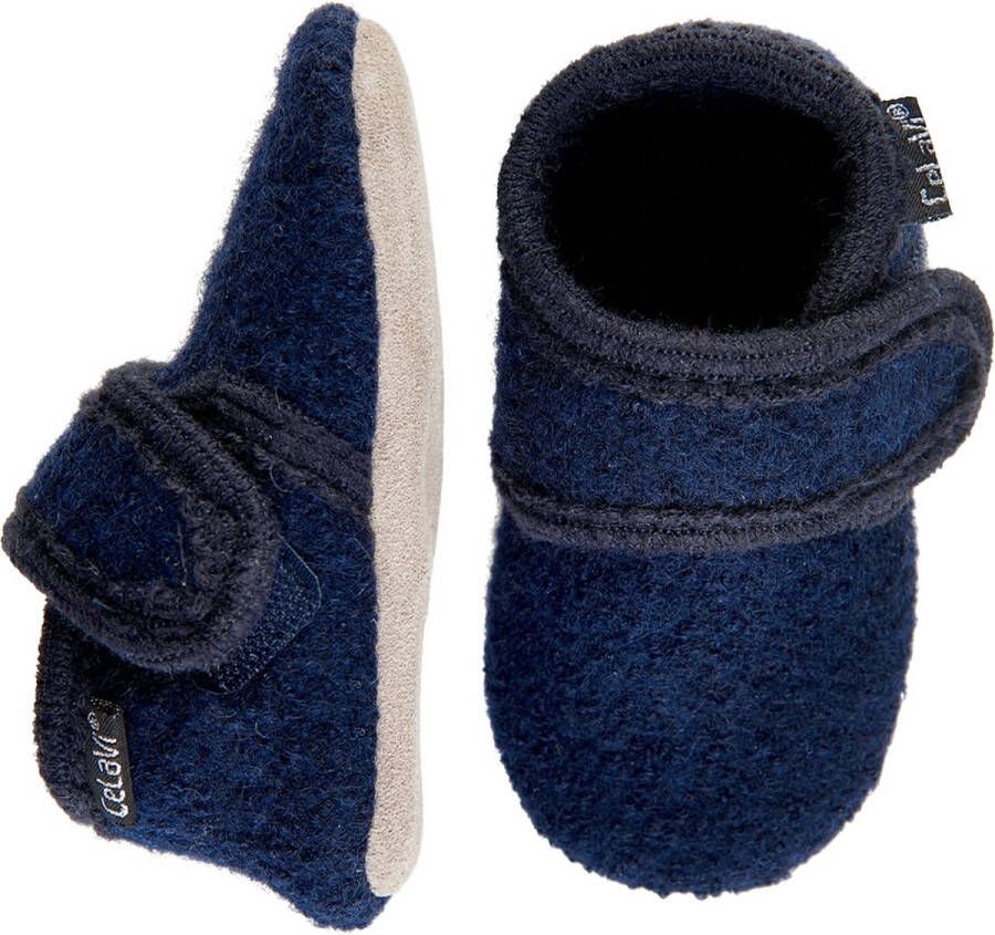 CeLaVi Kinder Baby Schuhe Baby Wool Slippers Dark Navy