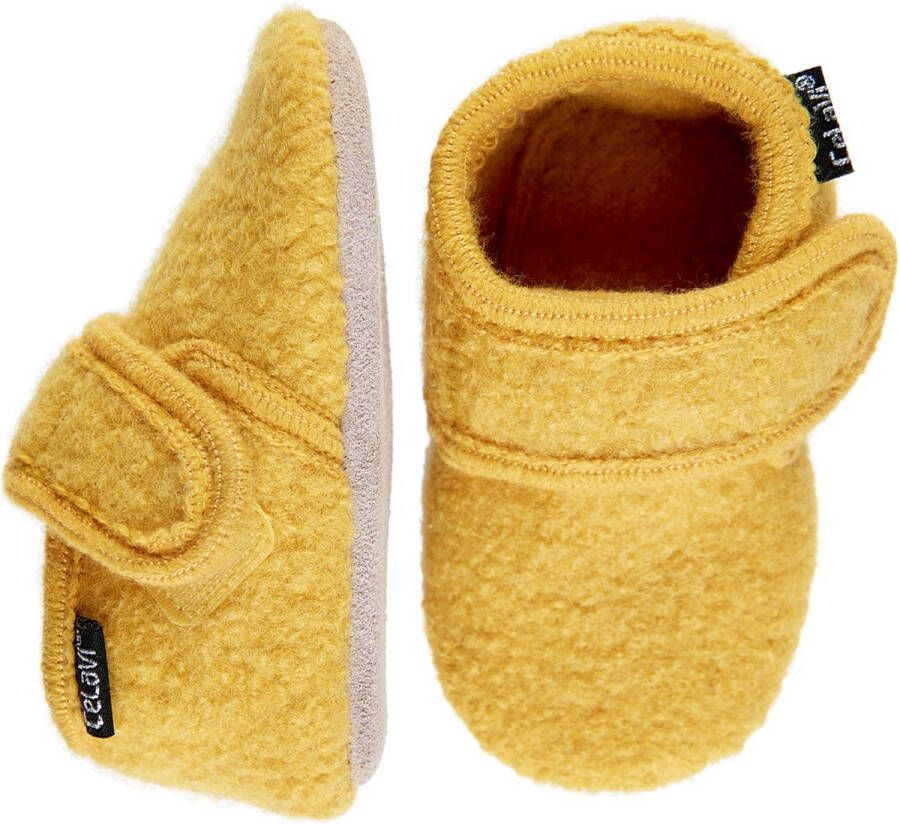 CeLaVi Kinder Baby Schuhe Baby Wool Slippers Yellow