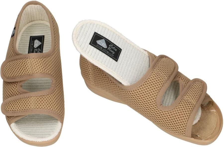 Celia Ruiz -Dames beige pantoffels