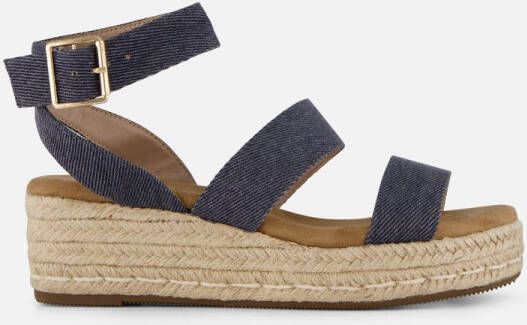 Cellini Denim Espadrilles blauw Synthetisch