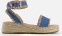 Cellini Espadrilles blauw Textiel - Thumbnail 1