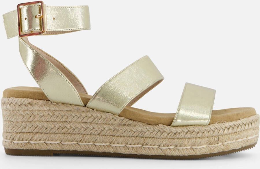 Cellini Espadrilles goud Synthetisch