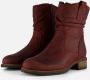 Cellini Plooi Enkellaarsjes bordeaux Leer - Thumbnail 2