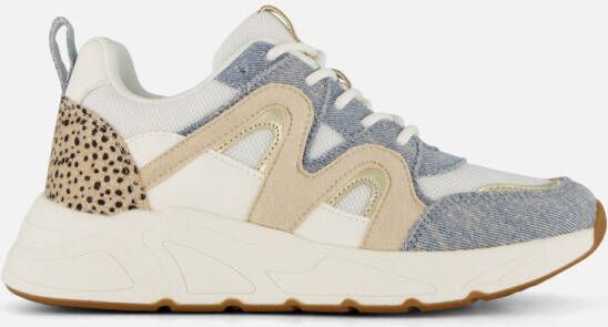Cellini Sneakers blauw Textiel
