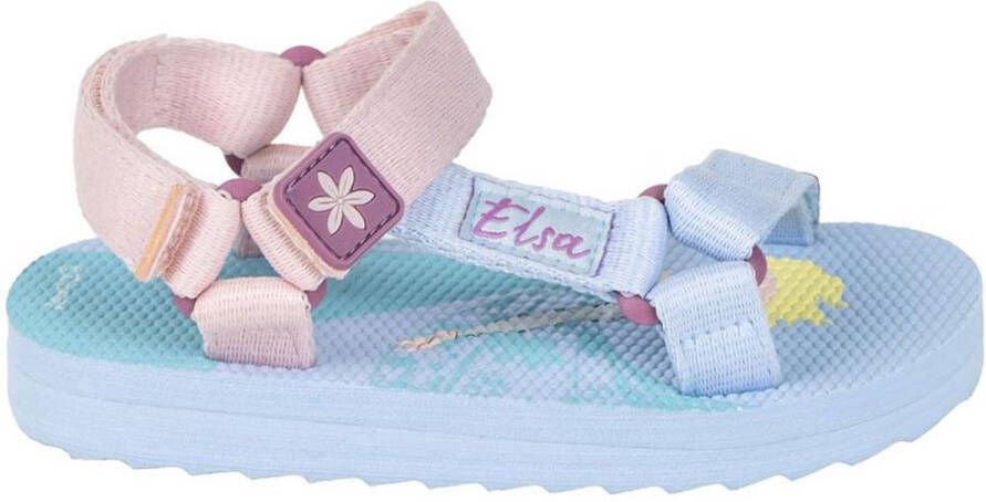 Cerda Group Casual Velcro Frozen Sandalen Blauw Meisjes