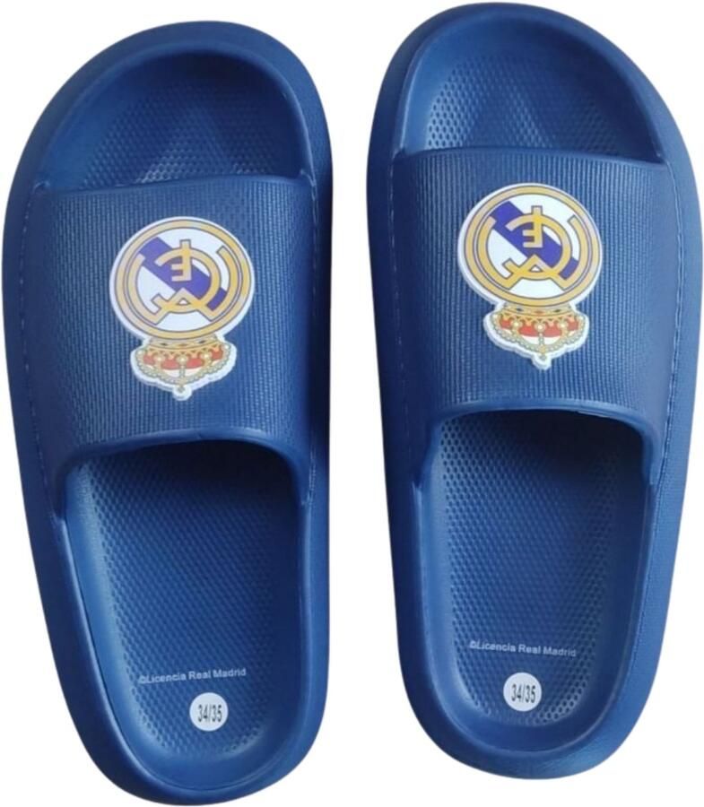 Cerda Group Eva Real Madrid Slippers Blauw Kinderen