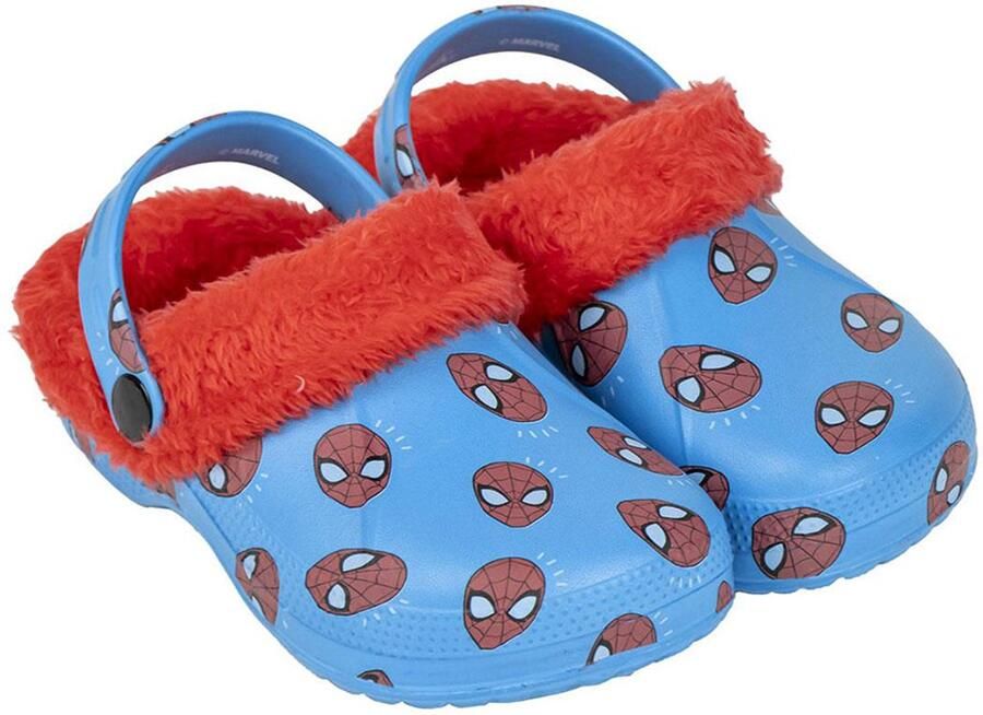 Cerda Group House Slippers Fleece Spider Klompen Blauw