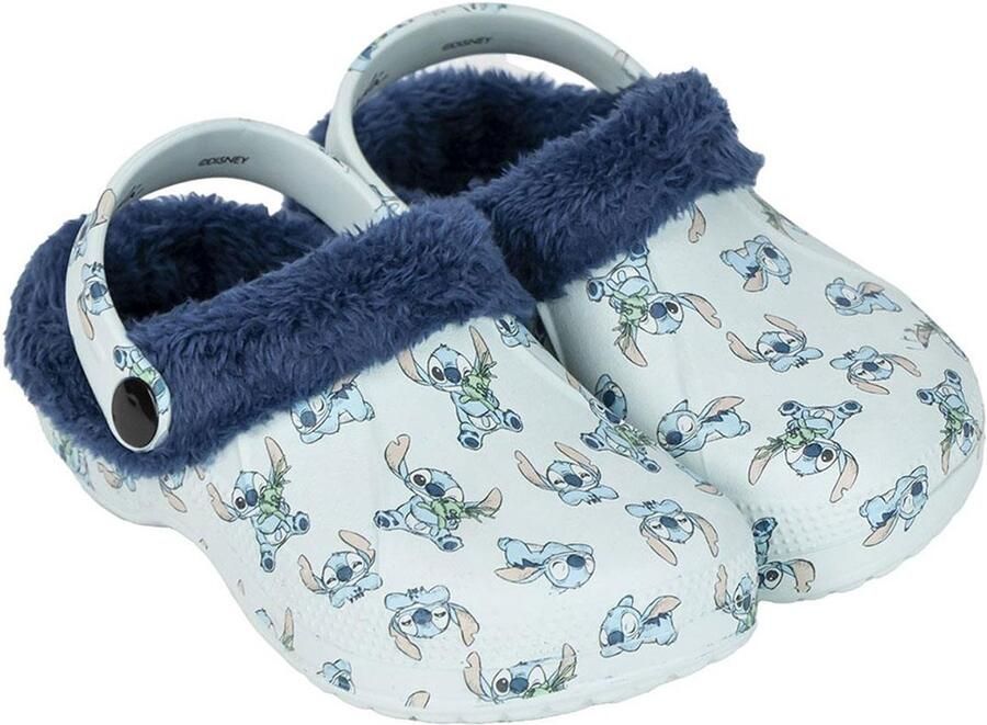 Cerda Group House Slippers Fleece Stitch Klompen Blauw