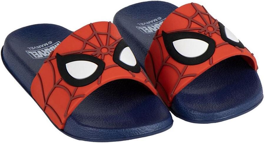 Cerda Group Pool Rubber Spiderman Sandalen Blauw Jongens
