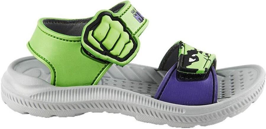 Cerda Group Print Avengers Spider Sandalen Groen