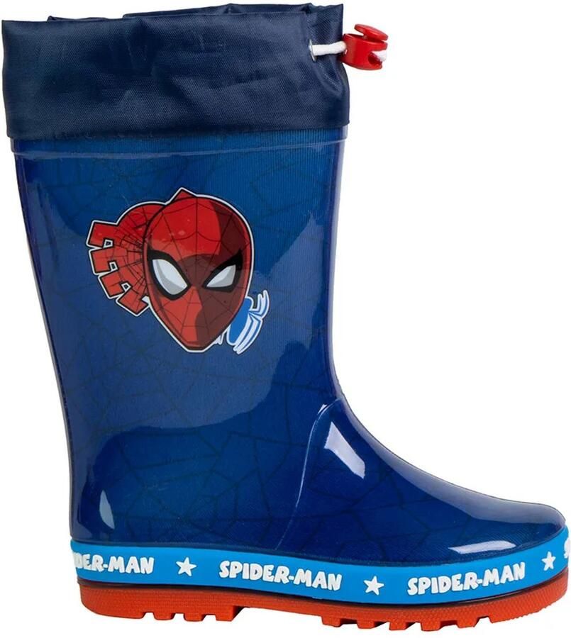 Cerda Group Pvc Spiderman Regenlaarzen Blauw Jongens