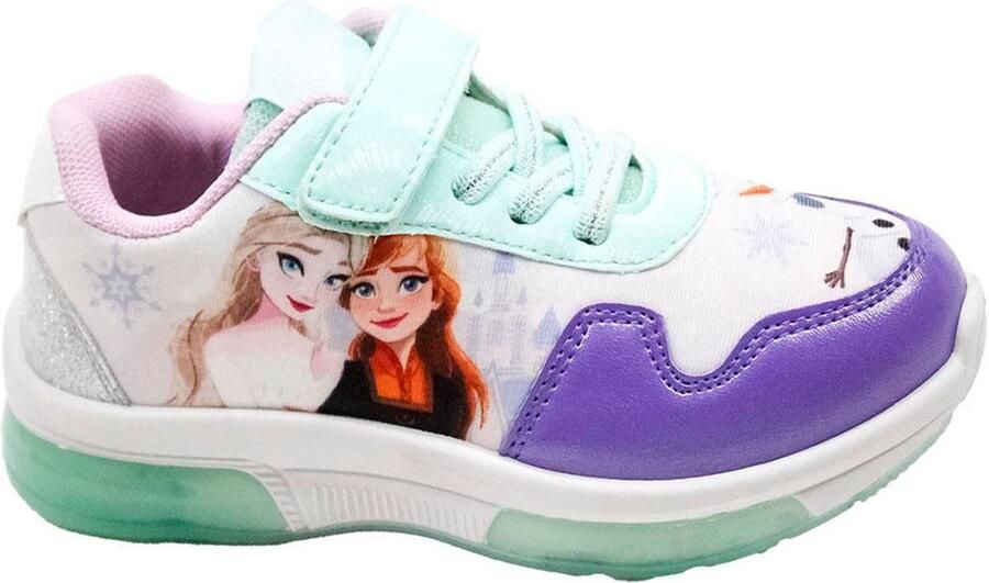 Cerda Group Sporty Pvc Sole With Lights Frozen Schoenen Wit Meisjes