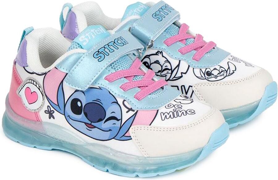 Cerda Group Sporty Tpr Sole With Lights Stitch Schoenen Wit Meisjes