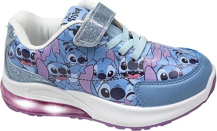 Cerda Group Stitch Pv sneakers Met Lichtjes Blauw Meisjes