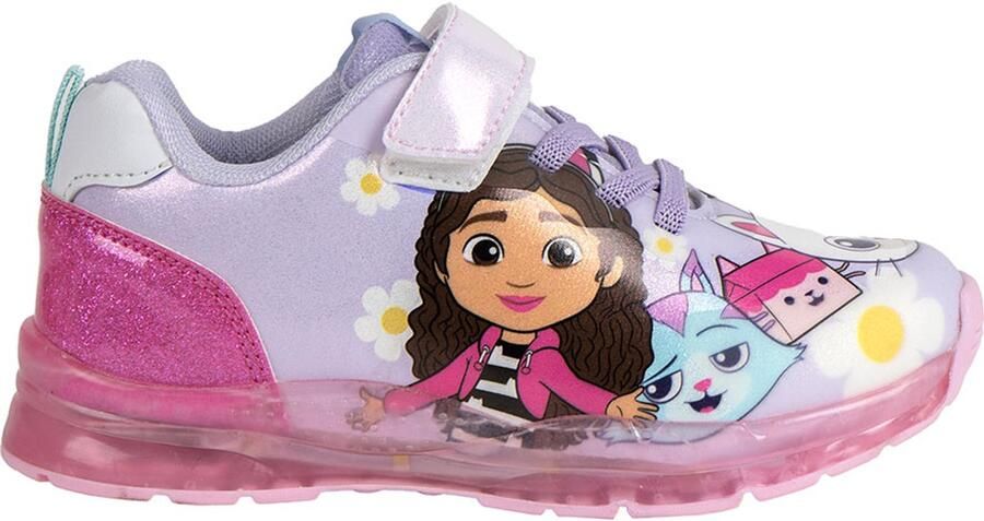 Cerda Group Tpr-sneakers Met Lichtjes Gabby´s Poppenhuis Paars Meisje