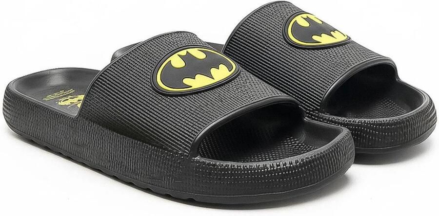 CERDÁ LIFE'S LITTLE MO TS Bat Slippers Kinderen DC Comics Badslippers Zwart en Officieel Gelicenseerd