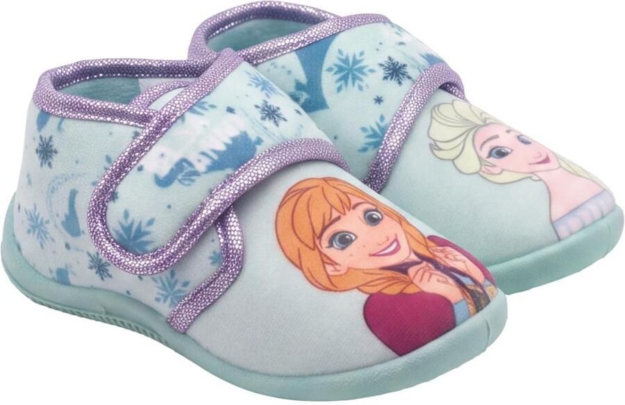 CERDÁ LIFE'S LITTLE MOMENTS Disney Frozen Sloffen Meisjes Elsa & Anna Kindersloffen Pantoffels Meisjes Huisschoenen met Klittenband