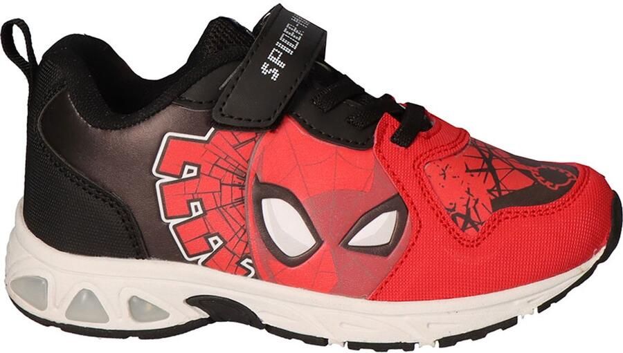 Cerda Spiderman Tpr-sneakers Met Lichtjes Rood Jongen