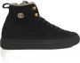 Cerruti 1881 Leren Hoge Sneakers Met Rubberen Zool En Logo Aan De Zijkant - Thumbnail 1
