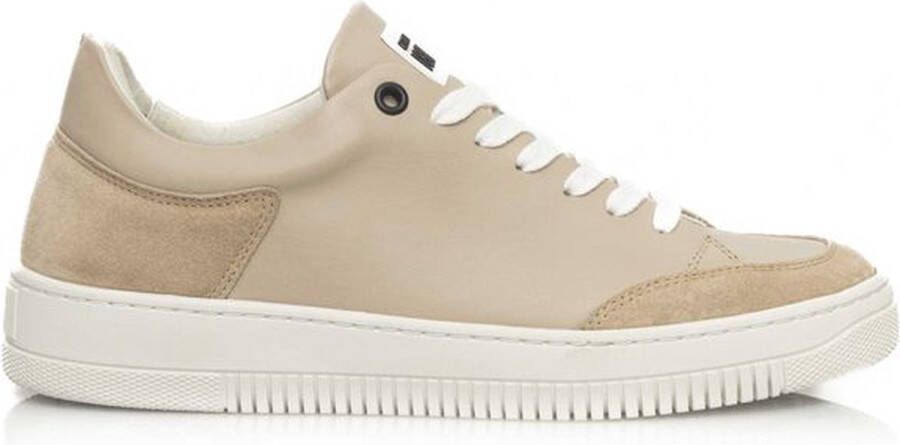 Cerruti 1881 Leren Plateausneakers Met Logo Aan De Voorkant