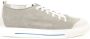 Cerruti 1881 Grijze Leren Sneakers Rubberen Zool Casual Gray Heren - Thumbnail 1