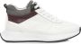 Cerruti 1881 Witte Leren Platform Sneakers Logo Detail White Dames - Thumbnail 1