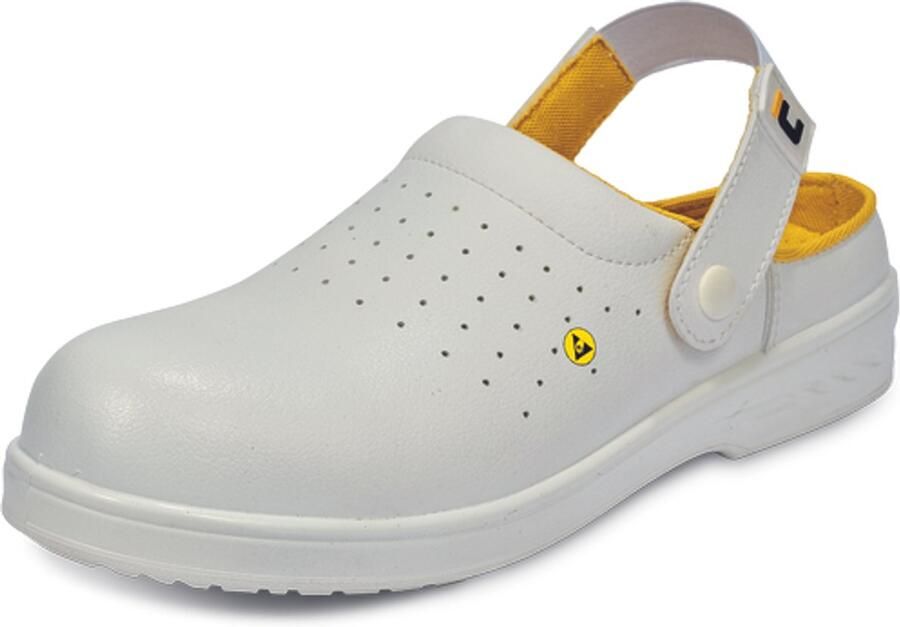 Cerva RAVEN WHT MF ESD SB SRC klomp 02030098 Wit