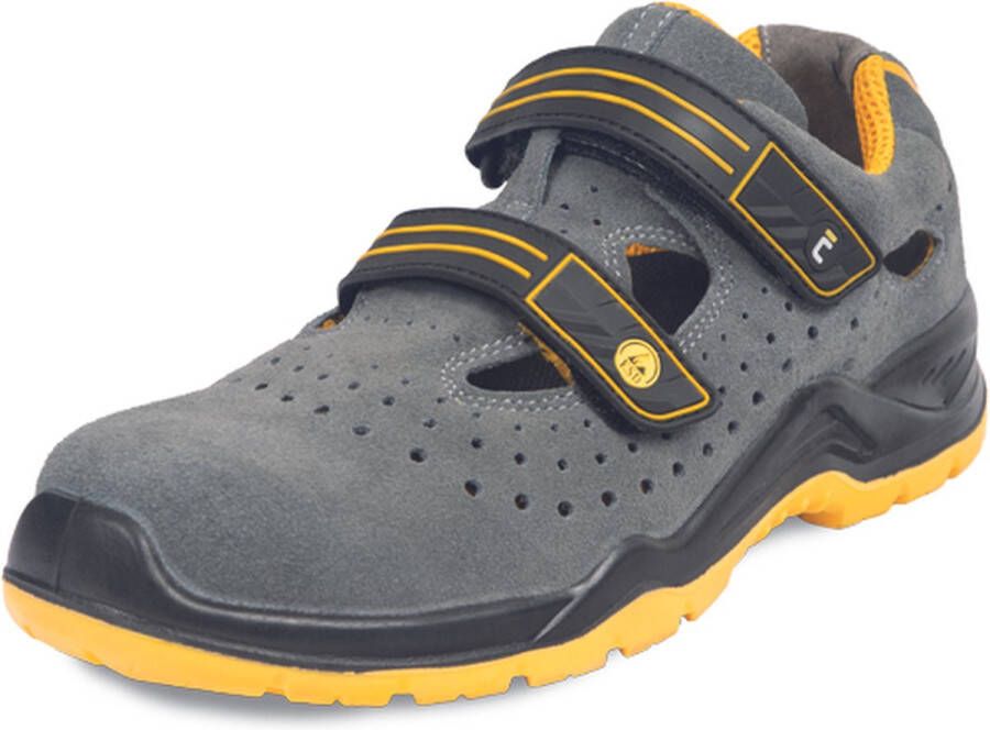 Cerva YUWILL MF ESD S1P SRC sandal 02030151 Grijs