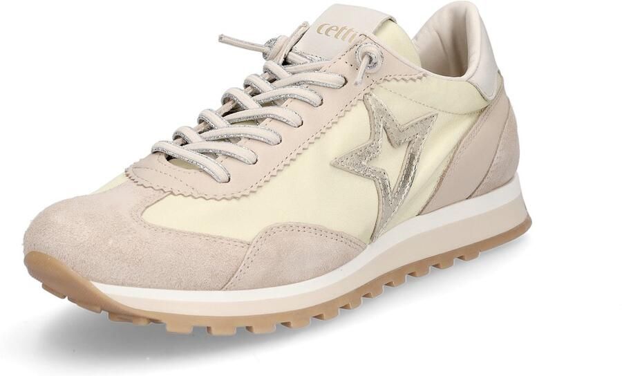 Cetti dames sneaker lichtgeel